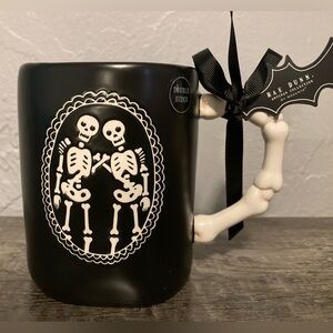 Rae Done Halloween Skeleton 💀Coffee Mug